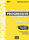 Communication progressive du français A1.1  Avec 350 exercices  Livre + Corriges + Audios