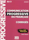 Communication progressive du français B2 C1  Avec 525 exercices  Livre + Corriges + Audios
