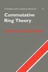 Commutative Ring Theory 8 - Hideyuki Matsumura