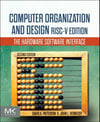 Computer Organization and Design RISC-V Edition: The Hardware Software Interface (The Morgan Kaufmann Series in Computer Architecture and Design) 2nd Edition Patterson Hennessy