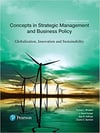 concepts in strategic management and business policy 15th (wheelen)
