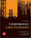 Contemporary Labor Economics 11th (McConnell)