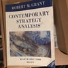 contemporary strategy analysis 9th (robert grant)