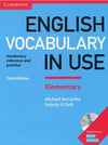 English Vocabulary in Use Elementary Book with Answers and CD