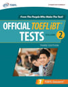 ETS official TOEFL iBT tests with audio volume 2  (3rd Ed.)
