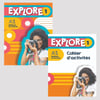Explore 1 (A1) Livre + Cahier d'activités + Downloadable Audios-Videos