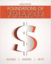 foundations of finance 9th (keown, martin, petty)