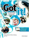 Got It! Plus 2nd Edition Level 2B Student Book & Workbook  + CD