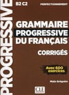 Grammaire progressive du français B2 C2 - Livre + Corriges