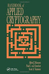 Handbook of Applied Cryptography (Discrete Mathematics and Its Applications) Alfred J. Menezes