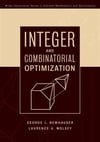 Integer and Combinatorial Optimization (nemhauser, wolsey)