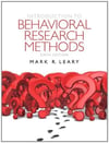 Introduction to Behavioral Research Methods, 6th Ed - Leary, Mark R