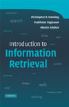 introduction to information retrieval (manning, raghavan, schütze)