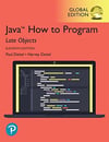 Java How to Program, Late Objects, Global Edition 11th Edition Paul J. Deitel, Harvey Deitel