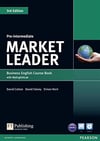Market Leader Pre-intermediate (3rd Edition) Business English Course Book with MyEnglishLab