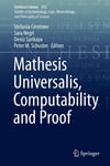 Mathesis Universalis, Computability and Proof Centrone Negri