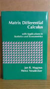 matrix differential calculus with applications in statistics and econometrics