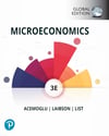Microeconomics, Global Edition 3rd Edition Acemoglu Laibson List