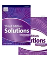 Oxford Solutions Third Edition intermediate Student's Book+Workbook+Downloadable CD