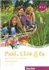 PAUL, LISA & CO  A1.1  Deutsch für Kinder Kurscbuh + Arbeitsbuch mit Audios