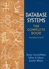 PNE database systems the complete book 2nd (molina, ullman, widom)
