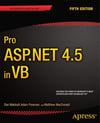 Pro ASP.NET 4.5 in VB 5th Edition by (Dan Mabbutt) (Adam Freeman)