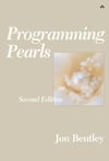 Programming Pearls 2nd Edition - Jon Bentley