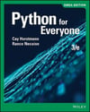 Python for Everyone 3rd Ed. Horstmann, Cay_ Necaise, Rance