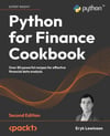 Python for Finance Cookbook Over 80 powerful recipes for effective financial data analysis 2nd ed. Eryk Lewinson