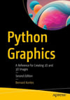 Python Graphics: A Reference for Creating 2D and 3D Images 2nd ed. Bernard Korites