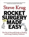 Rocket Surgery Made Easy :  ( Steve Krug )