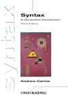 syntax a generative introduction 3rd (andrew carnie)