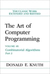 The Art of Computer Programming, The: Combinatorial Algorithms, Volume 4B, Part 2