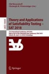 theory and applications of satisfiability testing SAT 2018 (beyersdorff, wintersteiger)