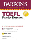 TOEFL Practice Exercises Ninth Edition (Barron's Test Prep)