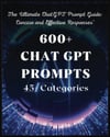 Unlock Your Creativity with 600+ CHAT GPT Prompts Across 45+ Dynamic Categories!: Youtube Scripts, Sales and Marketing, Email marketing, Content Creation, Social Media, TikTok, Affiliate Marketing Publishing
