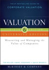 valuation measuring and managing the value companies 6th with WORKBOOK