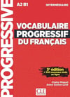 Vocabulaire progressif du français A2B1 - Livre + Corriges + Downloadable CD