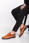 Brown Diabetic Orthopedic Classic For Men Shoes