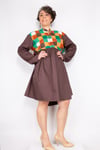 Earth Brown Elbise