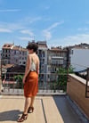 Mustard Brown Şort