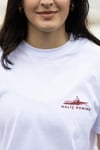 Haliç Kürek KulübüT-Shirt / Kırmızı Baskılı (2026 Sezon - Beyaz)