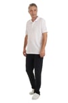 POLO YAKA TSHIRT ECZACI TSHIRT BEYAZ ERKEK TSHIRT