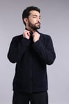 Unisex Ön Fermuarlı Lacivert Polar 