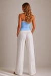 Bebe Mavi Jarse Ribana Halter Top 