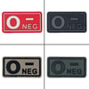 0 RH (-) Negatif Kan Grubu Patch Arma