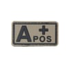 A RH (+) Pozitif Kan Grubu Patch Arma