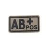 AB RH (+) Pozitif Kan Grubu Patch Arma