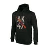 AK-47 Kapüşonlu Sweatshirt Hoodie - Siyah