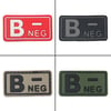 B RH (-) Negatif Kan Grubu Patch Arma